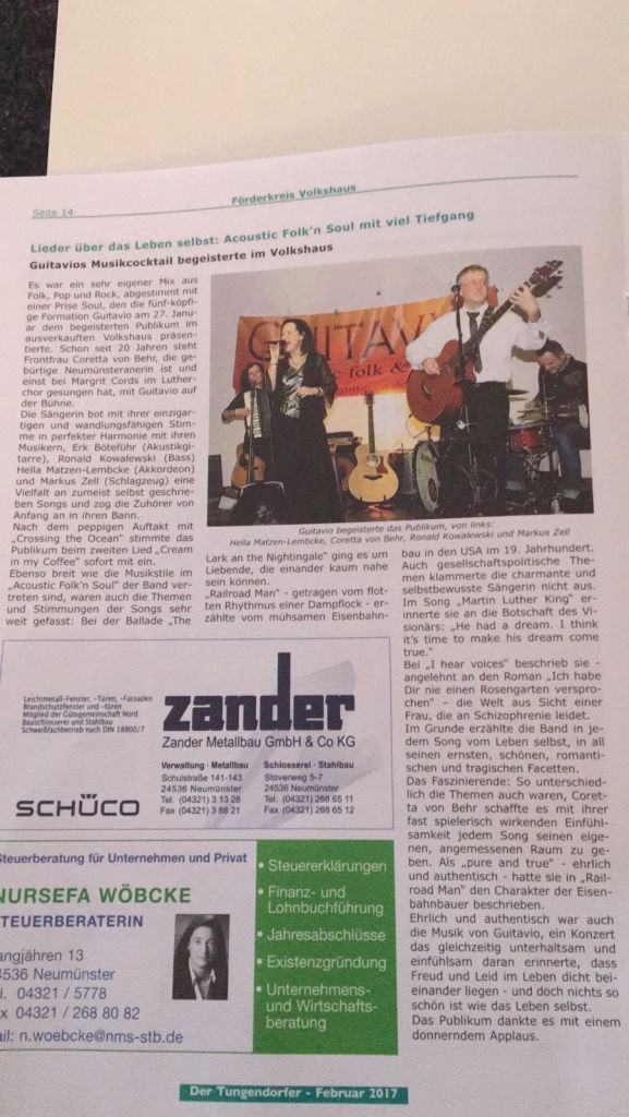 Der Tungendorfer Februar 2017